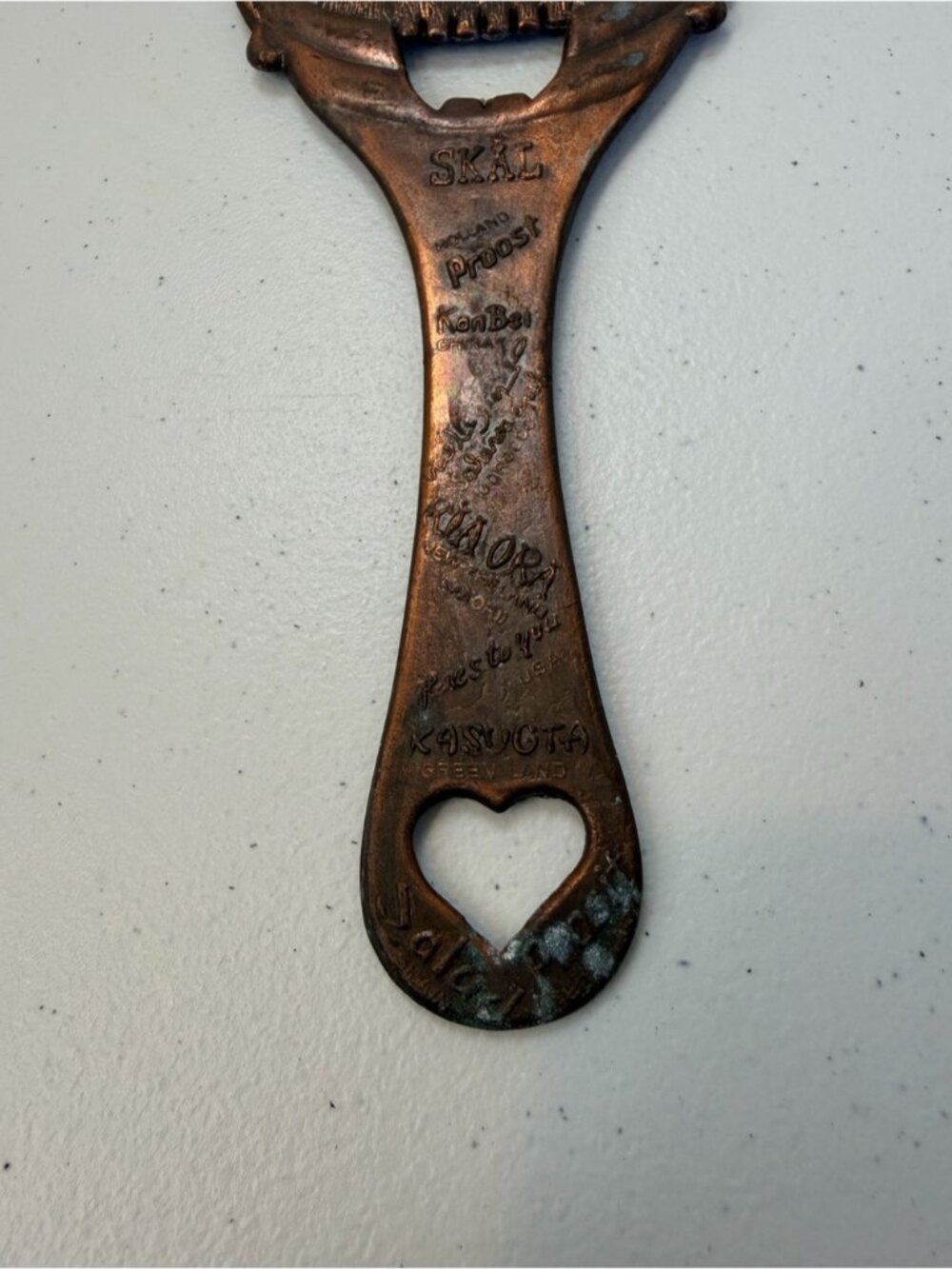 Vintage Cheerio European Bottle Opener Antique Clown Face Scandinavian Bar Decor - Picture 4 of 7